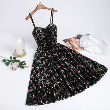 Sequin Hoco Dress Short Homecoming Dresses HZ1023